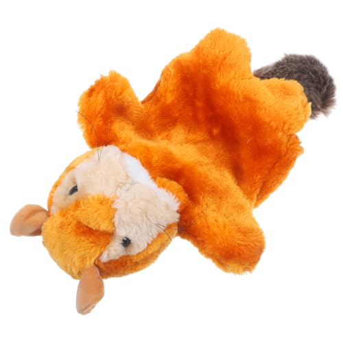 DRESSOOS Tier Handpuppe Plüsch für Rollenspiele und Geschichtenerzählen für Schulmaterial Braunes von DRESSOOS