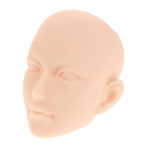 DRESSOOS Trainingskopf Übungspuppe Mannequinkopf zum Üben von Make-up Mini-Puppenköpfe realistische Details einfacher Austausch für Puppen von DRESSOOS