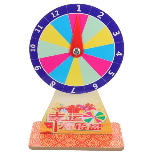 DRESSOOS Unterhaltungskarussell DIY Show Party Spielrad Tisch Spielrad DIY Spielrad Drehbares Spielrad Plattenspieler Papier Spielrad DRESSOOS Unterhaltungskarussell DIY Show Party Spielrad Tisch Spielrad DIY Spielrad Drehbares Spielrad Plattenspieler Papier Spielrad von DRESSOOS