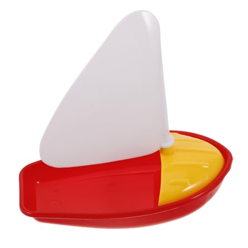 DRESSOOS Wassersegelspielzeug Badewannenboot Spielzeug Badeboote Badespielzeug Schwimmende Boote Strandspielzeug Boote Badespielzeug Kleines Rc Boot Schwimmendes Boot Badespielzeug Baby von DRESSOOS