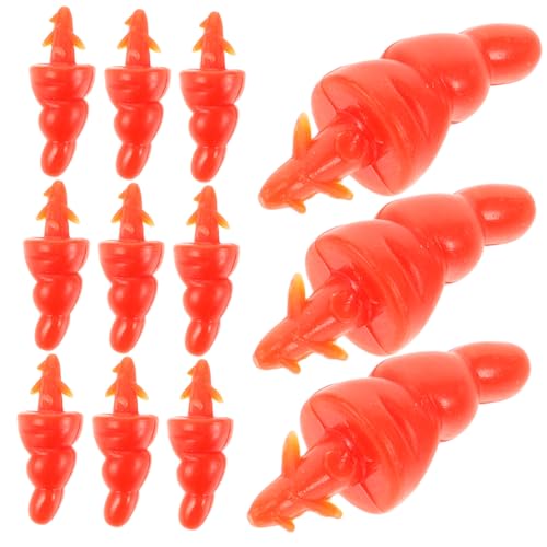DRESSOOS Weihnachts-schneemann-nasen-Set 100-teilig Schneemann-dekorationsnasen Für Bastelmaterial von DRESSOOS