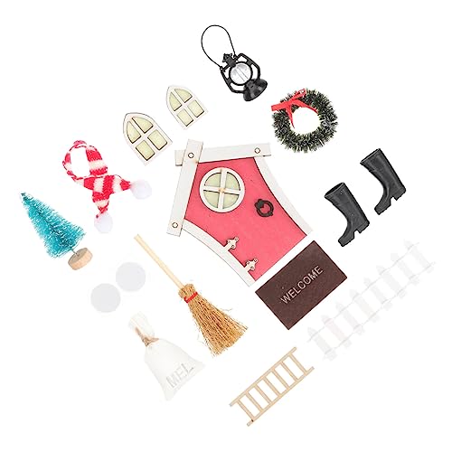 DRESSOOS Weihnachtsdekoration Weihnachts Deko 12 Puppenhaus Festliche Deko Für Weihnachts Szenen Und Miniatur Häuser Stil 3 Weihnachtsset DRESSOOS Weihnachtsdekoration Weihnachts Deko 12 Puppenhaus Festliche Deko Für Weihnachts Szenen Und Miniatur Häuser Stil 3 Weihnachtsset von DRESSOOS