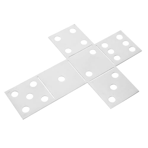 DRESSOOS Welding Dice aus Edelstahl Schweißwürfel Schweißübungen Würfel für Anfänger und Profis Schweißtraining Werkzeug für Präzises Üben und DIY Schweißwürfel von DRESSOOS