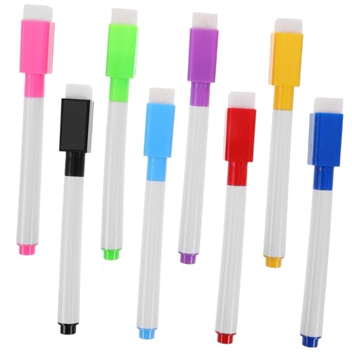 DRESSOOS Magnetische Trocken Abwischbare Marker Radiergummi-Kappe Feine Spitze Whiteboard-Marker Für Schule Büro Kalender Nass Abwischbare Kreidestifte 16er-Pack DRESSOOS Magnetische Trocken Abwischbare Marker Radiergummi-Kappe Feine Spitze Whiteboard-Marker Für Schule Büro Kalender Nass Abwischbare Kreidestifte 16er-Pack von DRESSOOS