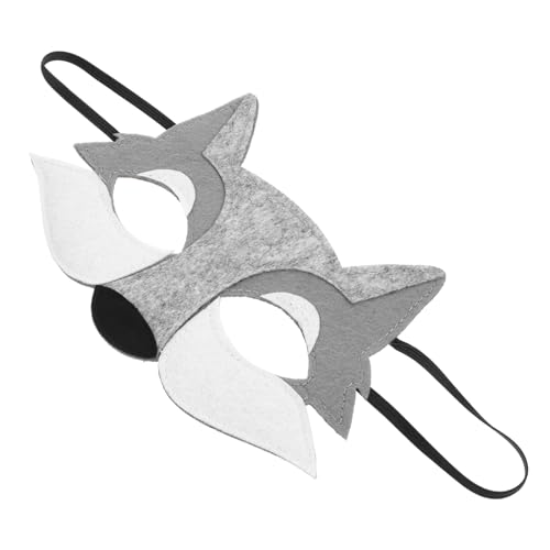 DRESSOOS Halloween Maske Filz Tiermaske Dekorative Cosplay Requisite von DRESSOOS