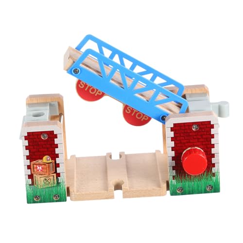 DRESSOOS Zubehör Für Eisenbahnschienen, Hebebrücke, Spielzeugeisenbahn, Hebebrücke Für Eisenbahnschienen, Zubehör Für Holzschienen, Eisenbahnschienen, Kinderspielzeug, Lernspielzeug Für DRESSOOS Zubehör Für Eisenbahnschienen, Hebebrücke, Spielzeugeisenbahn, Hebebrücke Für Eisenbahnschienen, Zubehör Für Holzschienen, Eisenbahnschienen, Kinderspielzeug, Lernspielzeug Für von DRESSOOS