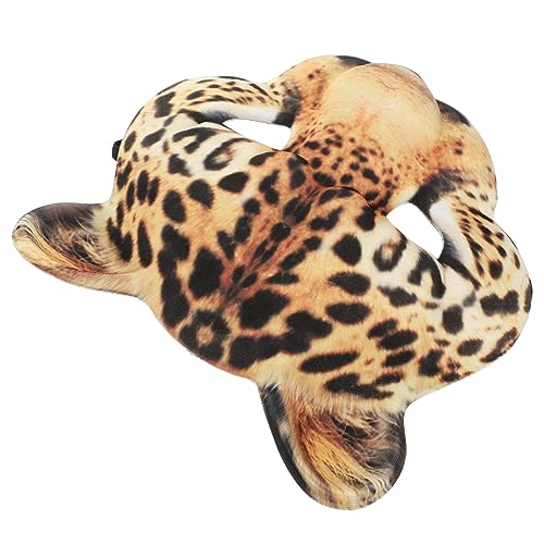 DRESSOOS Eva Leopard Gesicht Katze Maske Tier Halloween Party Cosplay Dekorative Maske DRESSOOS Eva Leopard Gesicht Katze Maske Tier Halloween Party Cosplay Dekorative Maske von DRESSOOS