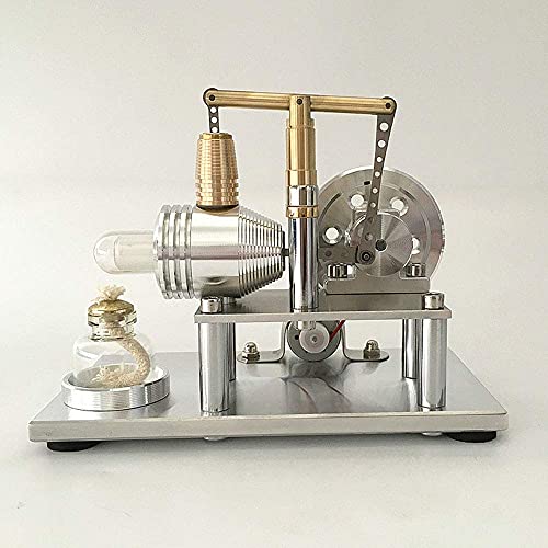 Stirling Engine Model, Generator Engine Miniature Heat Engine Toy Model, Suitable for Physics Experiments Stirling Engine Model, Generator Engine Miniature Heat Engine Toy Model, Suitable for Physics Experiments von DRFGHK