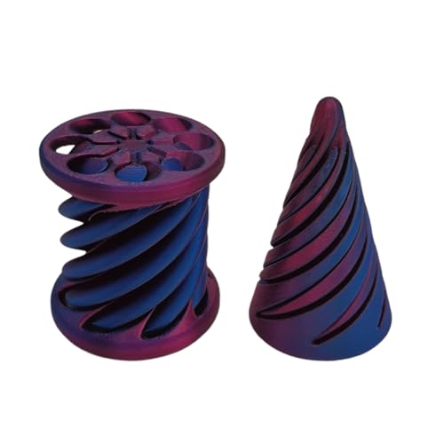 Spiralkegel-Spielzeug,3D Gedrucktes Pyramiden Fidget Spielzeug,Impossible Pyramid Passthrough Sculpture,Gedrucktes Rotierendes Spiralkegelspielzeug,Stressabbau Spielzeug Spiralkegel-Spielzeug,3D Gedrucktes Pyramiden Fidget Spielzeug,Impossible Pyramid Passthrough Sculpture,Gedrucktes Rotierendes Spiralkegelspielzeug,Stressabbau Spielzeug von DRJCKOLOTH