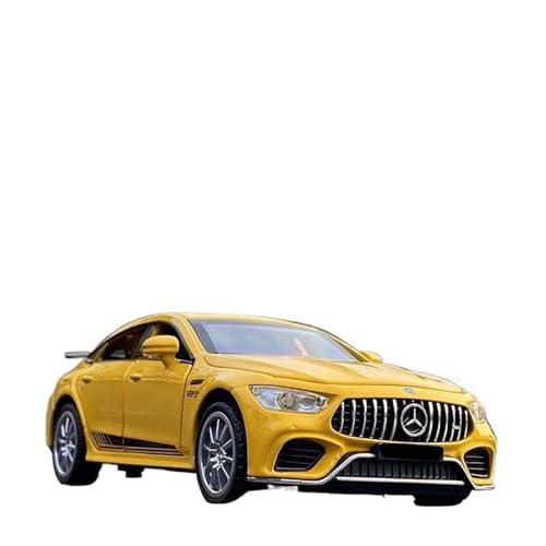 DRModel Motorfahrzeuge Replika Auto 1:32 Für GT63S Coupe Legierung Sportwagen Modell DiecastsVehicles Metall Simulation Souvenir Display Originalgetreue Nachbildung (Color : Yellow) von DRModel