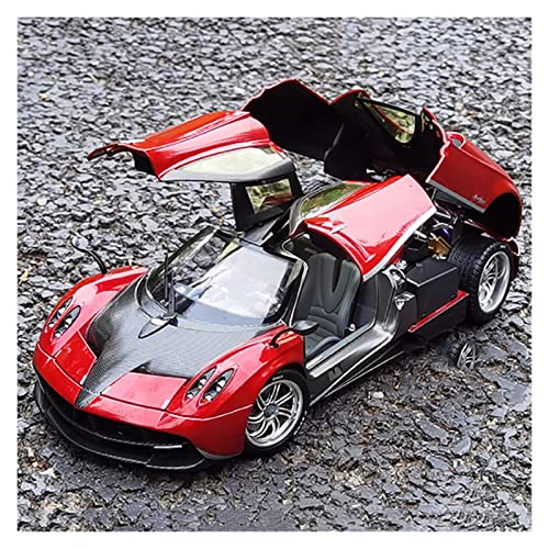 DRModel Motorfahrzeuge Replika Auto Boutique 1:18 Für Pagani Fengshen Huayra Static Diecast Super Sportwagen Modell Spielzeug Erwachsene Sammlung Originalgetreue Nachbildung (Color : Red) von DRModel