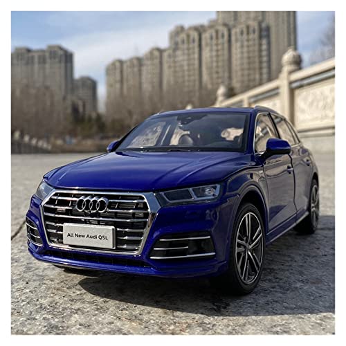 Motorfahrzeuge Replika Auto 1:18 Für Audi Q5l 2018 SUV Simulation Die-Cast Auto Modell Erwachsene Kollektion Dekorative Ornamente Originalgetreue Nachbildung (Color : Blue) von DRModel