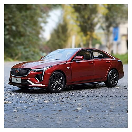 Motorfahrzeuge Replika Auto 1:18 Für Cadillac CT4 Simulation Static Die-Cast Auto Modell Erwachsene Kollektion Dekorative Ornamente Originalgetreue Nachbildung von DRModel