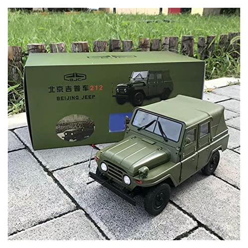 Motorfahrzeuge Replika Auto 1:18 Für Peking 212 Jeep Auto Simulation Legierung Druckguss Auto Modell Spielzeug Replikat Auto Für Erwachsene Sammlung Originalgetreue Nachbildung von DRModel