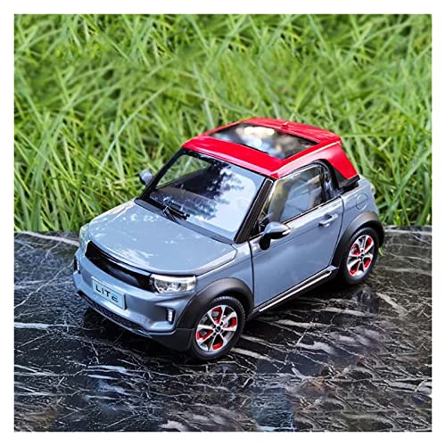 Motorfahrzeuge Replika Auto Boutique 1:18 Für BAIC New Energy LITE Afcfox Elektro-Nachbildungsauto, Maßstabsdruckguss-Automodell Für Kinder Und Erwachsene Originalgetreue Nachbildung (Color : Interst von DRModel