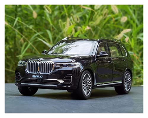 Motorfahrzeuge Replika Auto Boutique 1:18 Für BMW X7 G07 2019 SUV Replica Car, Scale Diecast Car Model Adult Collectionr Model Toy Car Originalgetreue Nachbildung (Color : Black) von DRModel