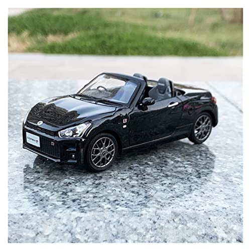 DRModels Motorfahrzeuge Replika Auto 1/30 Für Toyota Copen GR Sport K-Car Simulation Diecast Alloy Cabrio Sportwagen Modellsammlung Originalgetreue Nachbildung (Color : Black) von DRModels