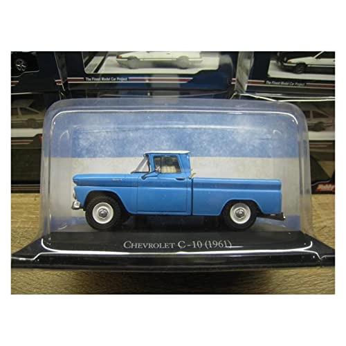 DRModels Motorfahrzeuge Replika Auto 1/43 Für Chevrolet C-10 1961 Legierung Pickup-Automodell Statische Diecast-Fahrzeugsimulation Sammlerstück Souvenir Originalgetreue Nachbildung von DRModels