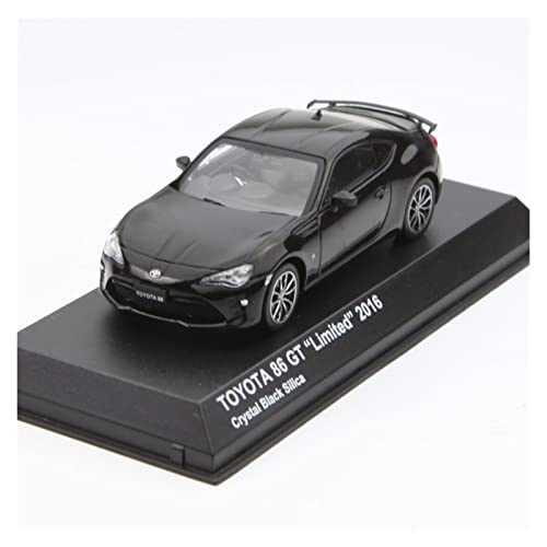 DRModels Motorfahrzeuge Replika Auto 1/43 Für Toyota 86 GT 2016 Legierung Diecast Sportwagen Modell Simulation Fahrzeug Erwachsene Sammelbare Souvenir Originalgetreue Nachbildung (Color : Black) von DRModels