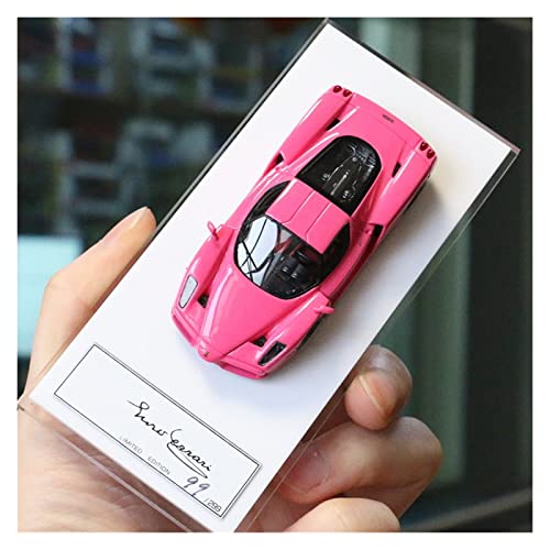 DRModels Motorfahrzeuge Replika Auto 1/64 Für Ferrari Enzo Harz Sportwagen Modell Statische Diecast Fahrzeug Simulation Sammlerstück Souvenir Originalgetreue Nachbildung von DRModels