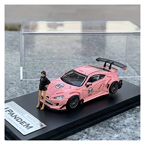 DRModels Motorfahrzeuge Replika Auto 1/64 Für Toyota GT86 Gulf 86 Diecast-Rennwagenmodell-Simulationsfahrzeug Für Erwachsene Zum Sammeln Von Souvenirs Originalgetreue Nachbildung (Color : Pink) von DRModels