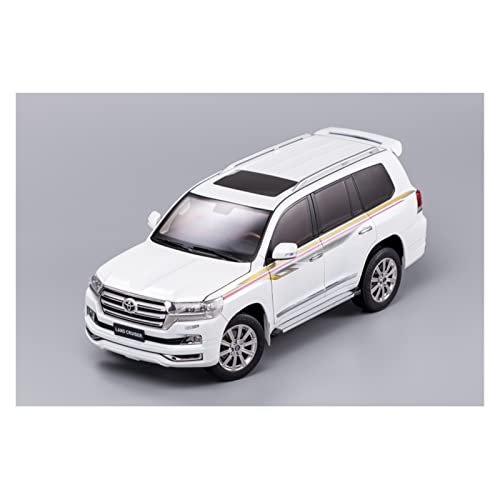 DRModels Motorfahrzeuge Replika Auto 1:18 Für Toyota Land Cruiser Land Cruiser Diecast Offroad-Automodell Erwachsene High-End-Kollektion Werbegeschenk Originalgetreue Nachbildung von DRModels