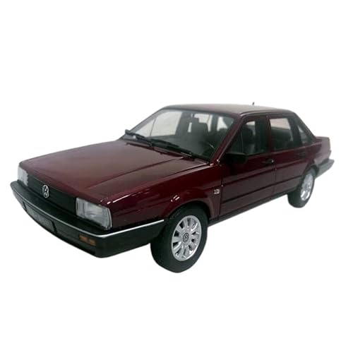 DRModels Motorfahrzeuge Replika Auto 1:18 Legierungsdruckguss-Automodell Für VW Passat, Retro-Klassiker, Simulation, Souvenir, Überraschungsgeschenk Originalgetreue Nachbildung (Color : Red) von DRModels