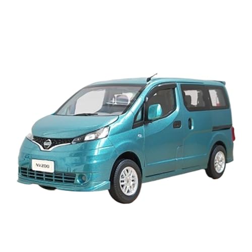 DRModels Motorfahrzeuge Replika Auto 1:18 Legierungsfahrzeugmodell für Nissan NV200 MPV Oldtimer-Replik, Sammlungsdekoration Originalgetreue Nachbildung (Color : Green) von DRModels