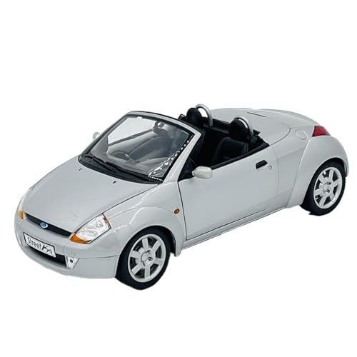 DRModels Motorfahrzeuge Replika Auto 1:18 Statisches Legierungsautomodell Für Ford 2003 Street Ka Zweisitzer, Ornamente, Sammlerstücke, Spielzeug, Geschenke Originalgetreue Nachbildung von DRModels