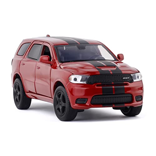 DRModels Motorfahrzeuge Replika Auto 1:32 Für Dodge Durango SRT SUV Legierung Geländewagen Modell Diecast Sound Light Spielzeugfahrzeug Sammlung Geschenk Originalgetreue Nachbildung (Color : Red) von DRModels