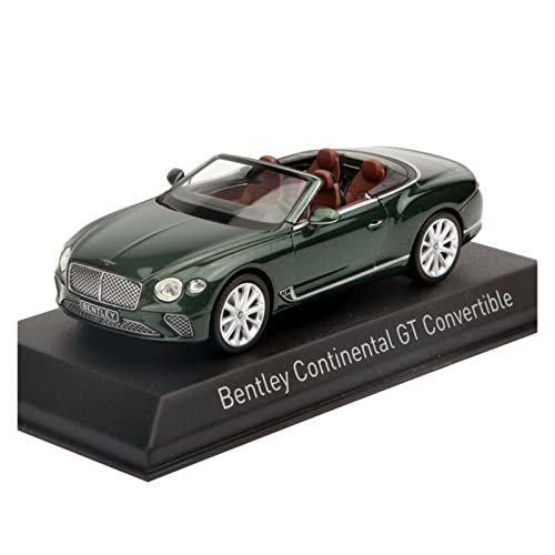 DRModels Motorfahrzeuge Replika Auto 1:43 Für Bentley GT 2018 Simulation Legierung Cabrio Sportwagen Modell Static Diecast Vehicles Collection Originalgetreue Nachbildung von DRModels