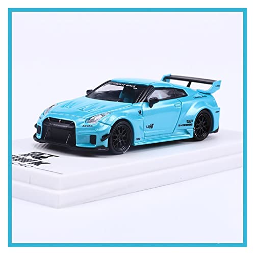 DRModels Motorfahrzeuge Replika Auto Druckguss 1:64 Für Nissan GTR 3.0 Statische Legierung Sportwagen Modell Simulation Sammlerstück Souvenir Geschenk Originalgetreue Nachbildung von DRModels