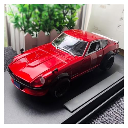 DRModels Motorfahrzeuge Replika Auto Verhältnis 1:18 Für Nissan 1974 240Z Statisches Legierungsmodell, Oldtimer-Replik. Lieblingsgeschenk Originalgetreue Nachbildung von DRModels