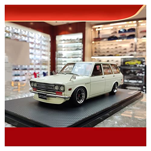 Motorfahrzeuge Replika Auto 1/18 Diecast Alloy for Datsun Bluebird 510 Simulation Car Model Adult Collection Ornament Souvenir Display Originalgetreue Nachbildung von DRModels