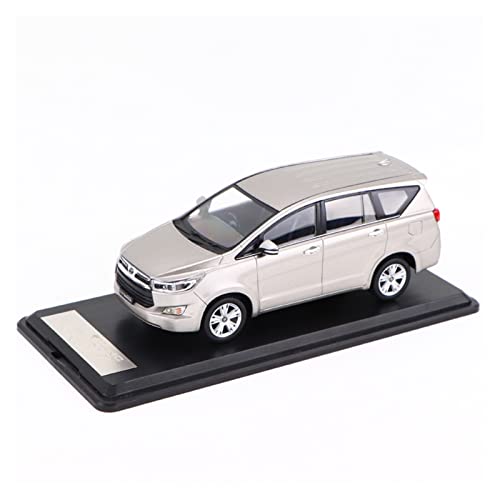 Motorfahrzeuge Replika Auto 1/32 Für Toyota Innova Alloy Diecast Business Car Model Simulation Vehicle Adult Collectible Souvenir Originalgetreue Nachbildung (Color : Silver) von DRModels