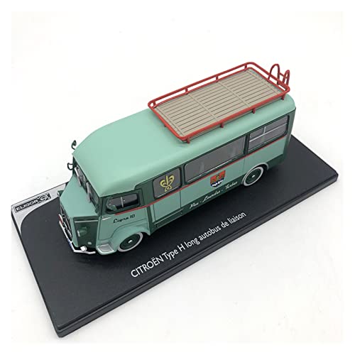 Motorfahrzeuge Replika Auto 1/43 Für Citroen Typ H Lange Autobus Legierung Druckguss Automodell Simulation Fahrzeug Erwachsenes Sammlerstück Souvenir Originalgetreue Nachbildung von DRModels