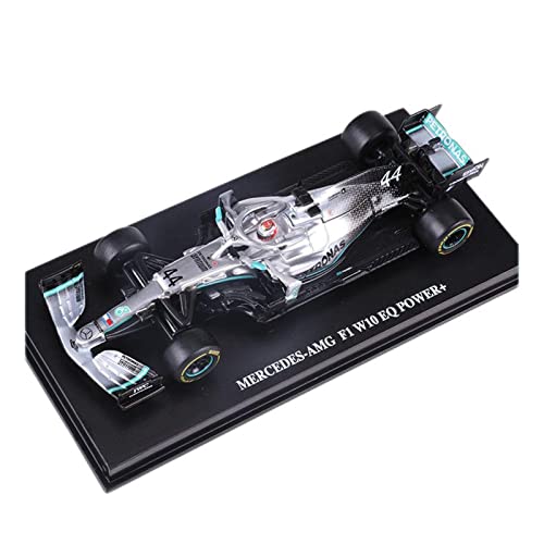 Motorfahrzeuge Replika Auto 1/43 Für Mercedes-AMG F1 W12 44# 77# Legierung Druckguss Rennwagen Modell Statische Simulation Sammlerstück Souvenir Originalgetreue Nachbildung ( Color : W10 NO44 ) von DRModels