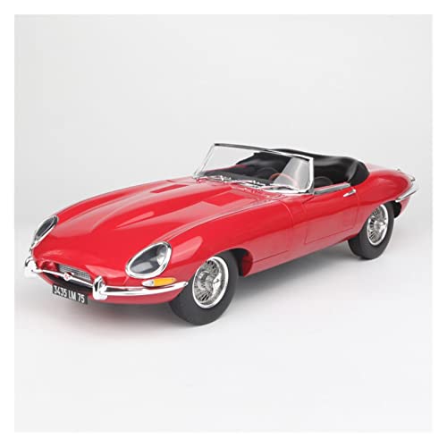 Motorfahrzeuge Replika Auto 1:12 Für Jaguar E-Typ Simulation Diecast Alloy Classic Cabrio Auto Modell Adult Collection Souvenir Originalgetreue Nachbildung von DRModels