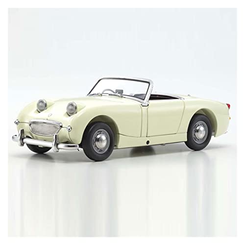 Motorfahrzeuge Replika Auto 1:18 Für Austin Healey Sprite Simulation Diecast Alloy Classic Cabrio Auto Modell Adult Collection Display Originalgetreue Nachbildung (Color : Beige) von DRModels