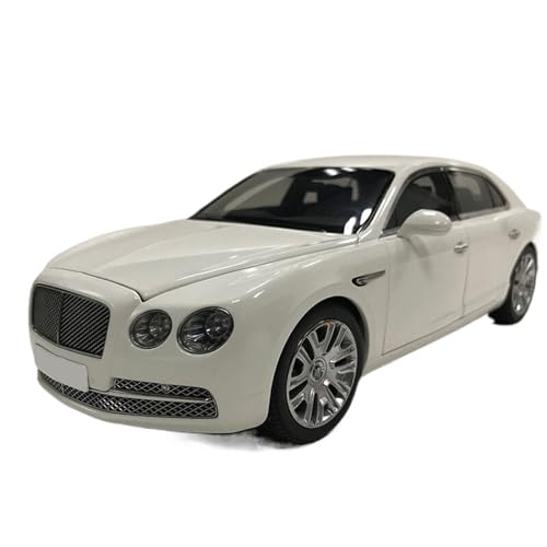 Motorfahrzeuge Replika Auto 1:18 Legierung Druckguss Auto Modell Für Bentley W12 Luxus Auto Simulation Mini Auto Souvenir Überraschung Geschenk Originalgetreue Nachbildung (Color : White) von DRModels