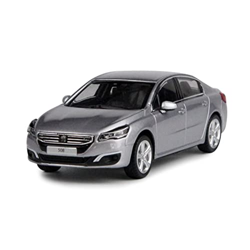 Motorfahrzeuge Replika Auto 1:43 Für Peugeot 508 2014 Diecast Alloy Car Model Adult Collection Display Ornamente Mit Sockel Originalgetreue Nachbildung von DRModels