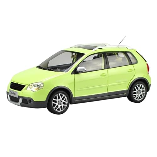 Motorfahrzeuge Replika Auto Für VW Cross Polo 1:18 Automodell, Nachbildung Eines Klassischen Fahrzeugs, Metallbauweise. Thematisches Szenenlayout Originalgetreue Nachbildung von DRModels