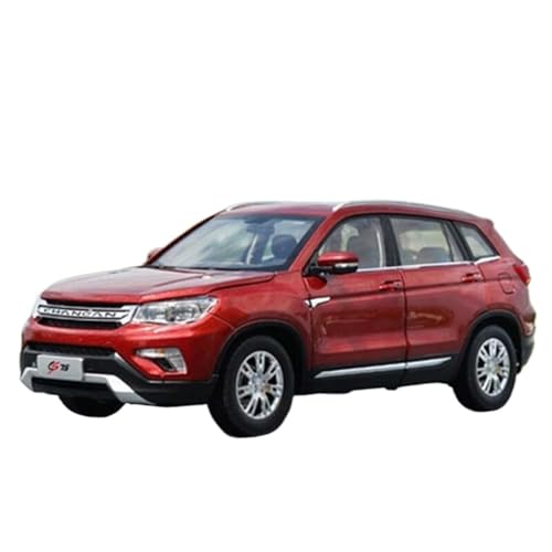 Motorfahrzeuge Replika Auto Legierungsdruckguss 1:18 Automodell Für Changan CS75 SUV Simulation Metallautospielzeug Originalgetreue Nachbildung (Color : Red) von DRModels