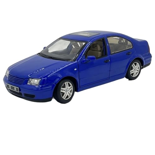 Motorfahrzeuge Replika Auto Virtuelles Fahrzeugmodell Im Maßstab 1:18 Für VW Baolai Bora 2004, Spielzeugauto Aus Legierungsdruckguss, Geschenkkollektion Originalgetreue Nachbildung ( Color : Blue ) von DRModels