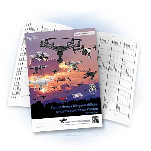 DROHNENSTORE24.DE ...DER DROHNEN-GURU DS24 Flugnachweisheft Flugbuch für Profi, gewerbliche und Private Copterpiloten von DROHNENSTORE24.DE ...DER DROHNEN-GURU