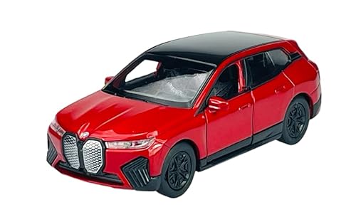 DROMADER Welly BMW iX I20 SUV Rot Ab 2021 ca 1/34-1/39 Metall Modell Auto Die Cast Neu im Kasten von DROMADER