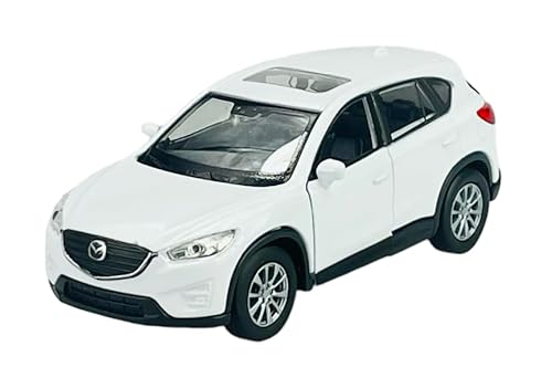 DROMADER Welly Mazda CX-5 Weiss 1/34-1/39 Die Cast Metall Modell Auto Neu im Kasten von Dromader