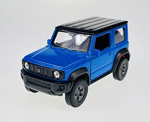 Welly 2018 Suzuki Jimny 4 Blau 1/34-1/39 Neu Metal Modell Auto Diecast von DROMADER
