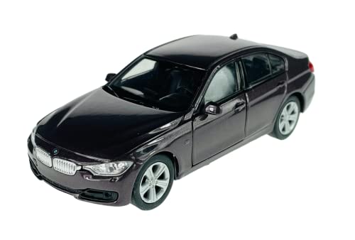 Welly B-M-W 3er F30 335i Limousine Dunkelviolett AB 2012 ca 1/34-1/39 Metall Modell Auto Die Cast Neu im Kasten von DROMADER