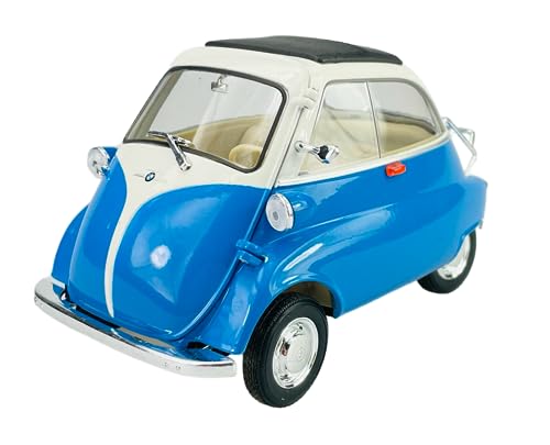 Welly B-M-W Isetta Blau mit Weiss 1955-1962 1/18 Metall Modell Auto Die Cast Neu im Kasten Welly B-M-W Isetta Blau mit Weiss 1955-1962 1/18 Metall Modell Auto Die Cast Neu im Kasten von DROMADER